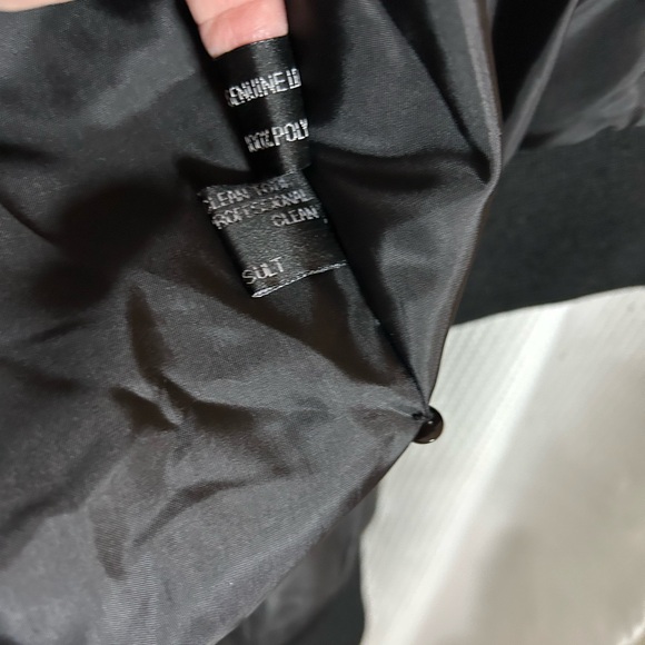 Knoles & Carter Italian lamp skin leather bomber jacket removable inner liner - Picture 13 of 15